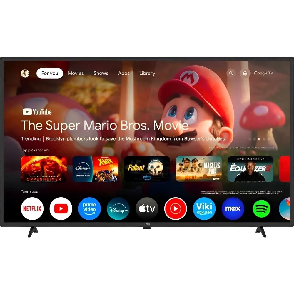 Smart TV JVC 43" Full HD Google TV Sin Bordes Voz Bluetooth