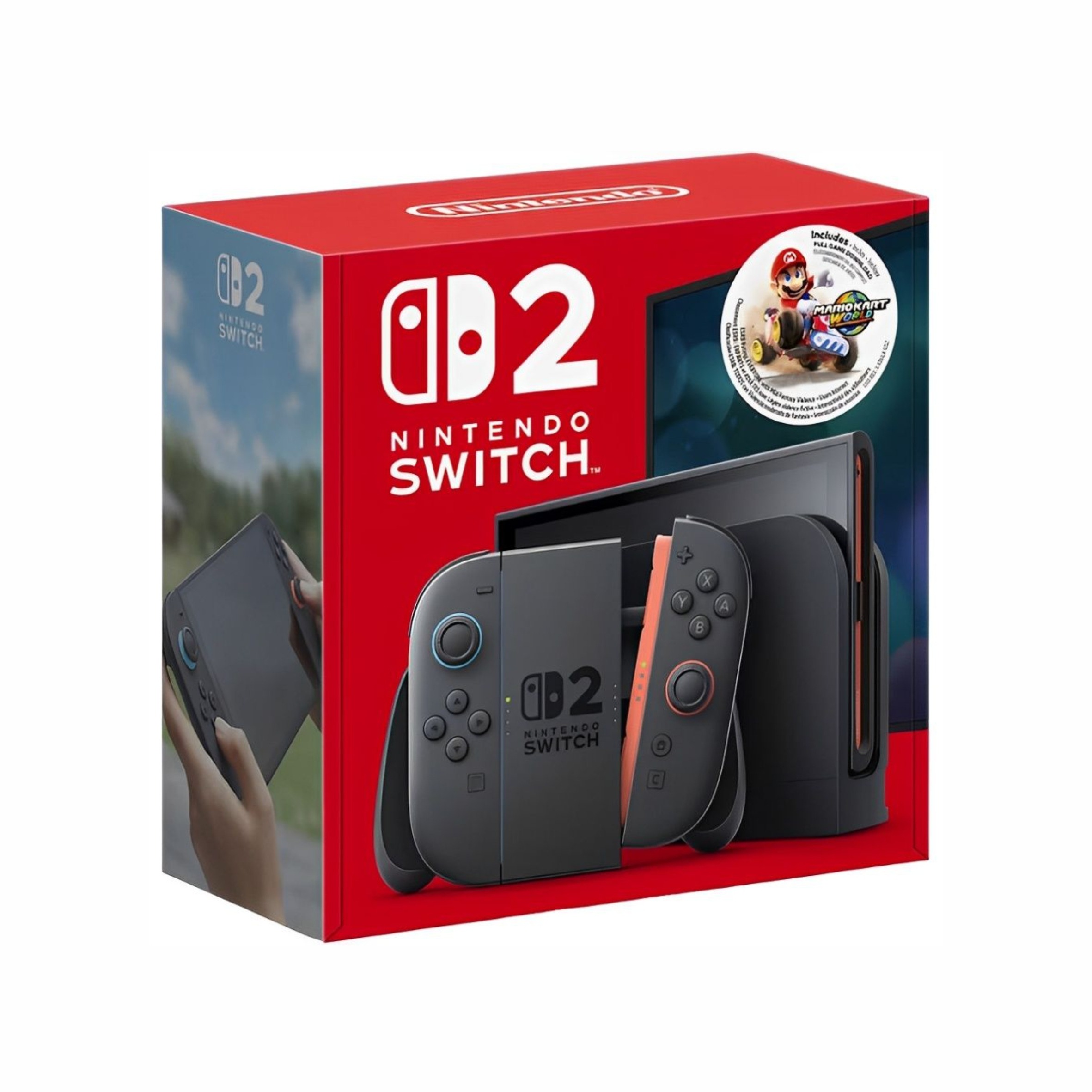 CONSOLA NINTENDO SWITCH 2 256GB C/MARIO KART WORLD - Versión U.S.A.