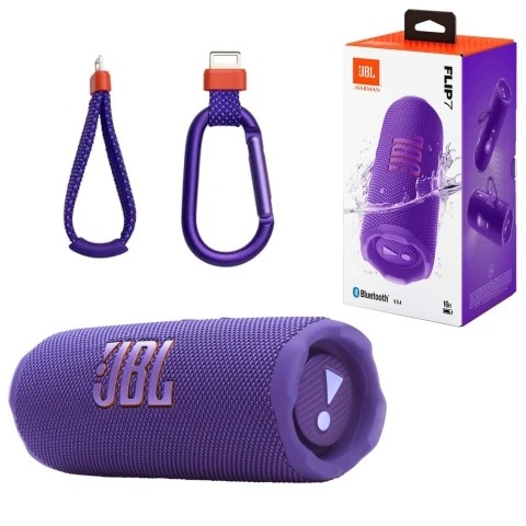 SPEAKER JBL FLIP 7 WATERPROOF PURPLE
