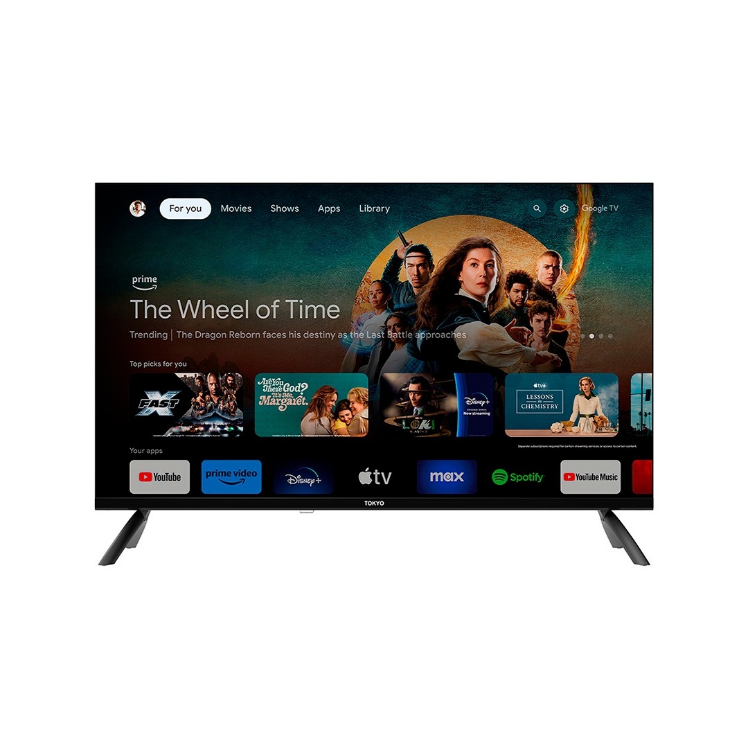 Smart TV Tokyo Google TV 32 Pulgadas HD Smart frameless bordes delgados