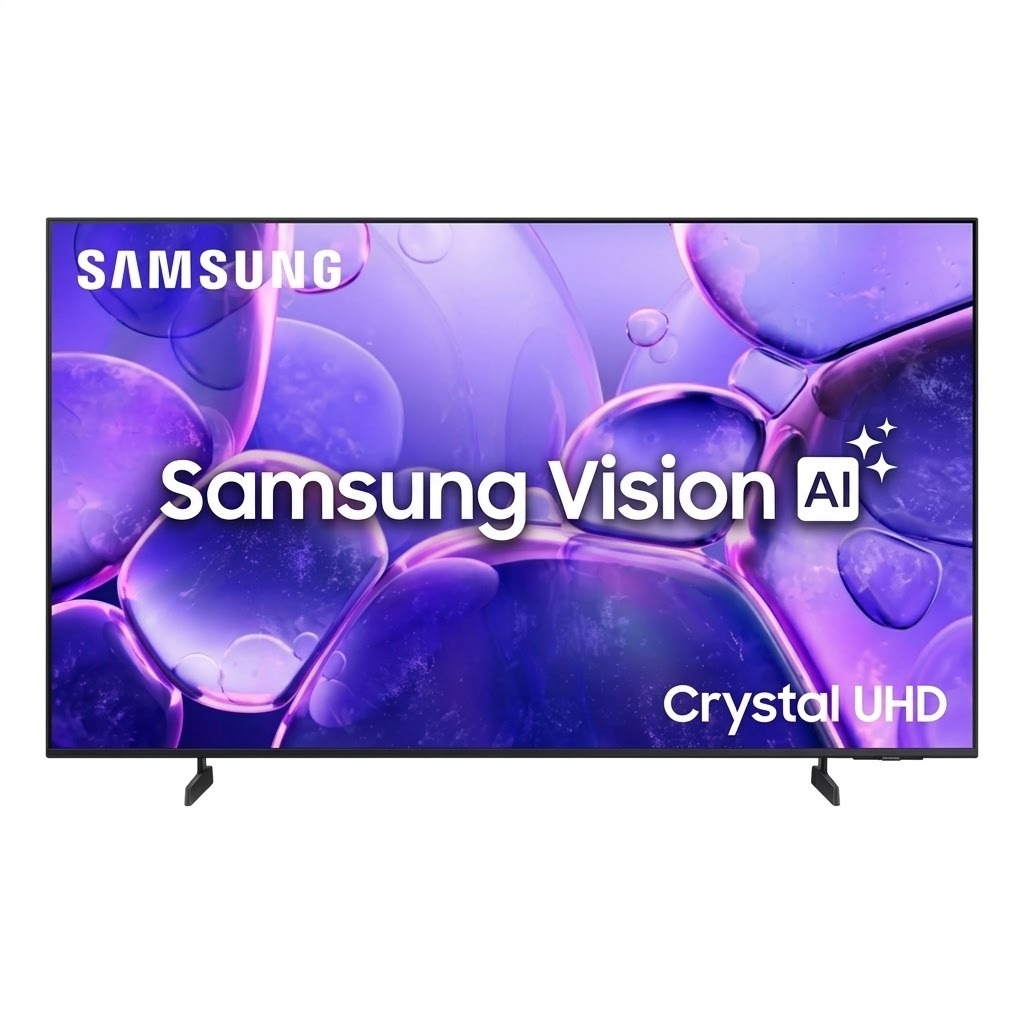 Smart TV Samsung 50" Crystal 4K Inteligencia Artificial Voz Bluetooth